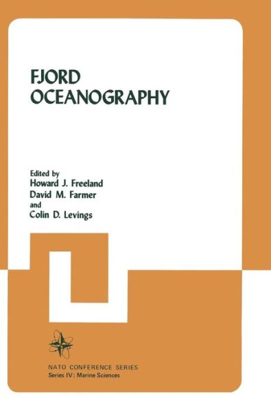 Cover for Howard Freeland · Fjord Oceanography - IV Marine Sciences (Hardcover Book) [1980 edition] (1980)