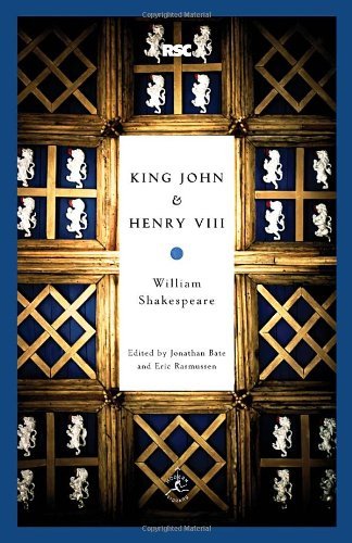 Cover for William Shakespeare · King John &amp; Henry Viii (Modern Library Classics) (Paperback Book) [Reprint edition] (2012)