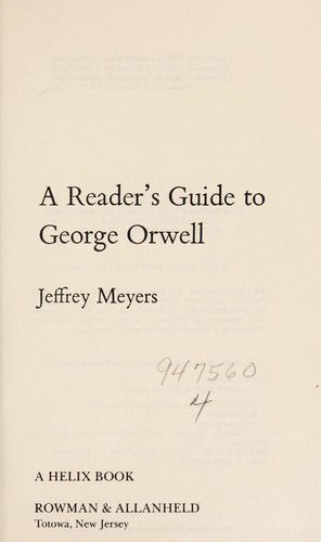 Cover for Meyers · Readers Guide to G CB (Book)