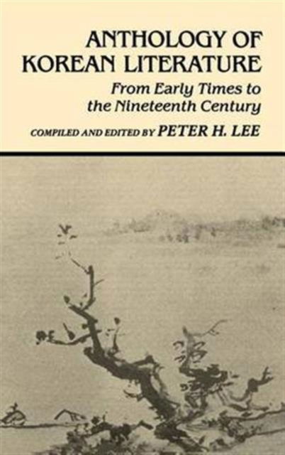 Cover for Anthology of Korean literature (Book) (1981)