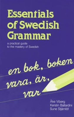 Cover for Ake Viberg · Essentials of Swedish Grammar - Verbs and Essentials of Grammar Series (Paperback Book) [Ed edition] (1990)