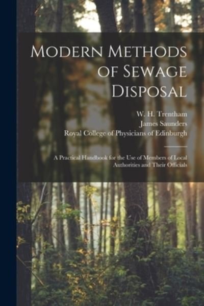 Cover for James Saunders · Modern Methods of Sewage Disposal (Taschenbuch) (2021)