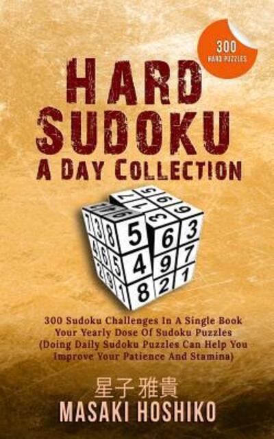 Cover for Masaki Hoshiko · Hard Sudoku A Day Collection (Paperback Book) (2019)