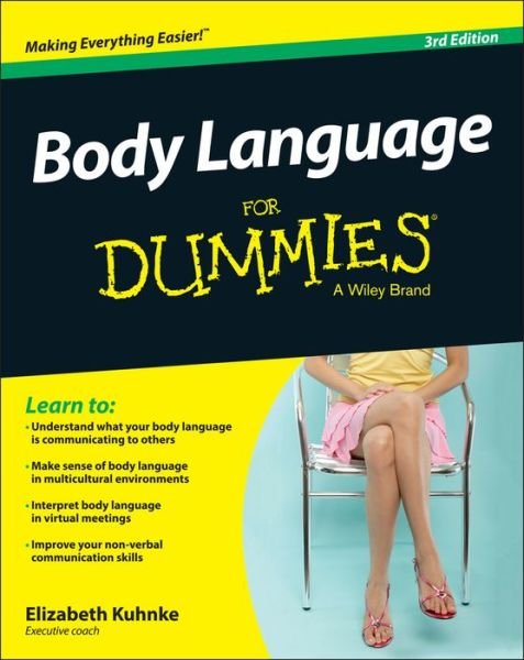 Cover for Kuhnke, Elizabeth (Executive Coach) · Body Language For Dummies (Paperback Book) (2015)