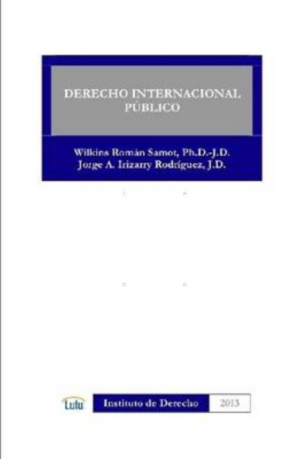Cover for Wilkins Roman Samot · Derecho Internacional Publico (Paperback Book) [Spanish edition] (2015)