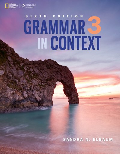 Cover for Elbaum, Sandra (Truman College, City College of Chicago) · Grammar in Context 3 (Paperback Bog) (2015)
