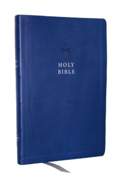 Cover for Thomas Nelson · NKJV Holy Bible, Value Ultra Thinline, Blue Leathersoft, Red Letter, Comfort Print (Läderbok) (2024)