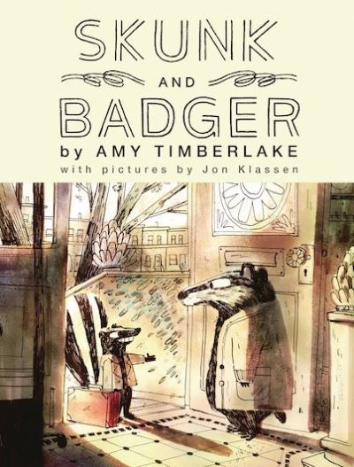 Cover for Amy Timberlake · Skunk and Badger - Skunk and Badger (Hardcover Book) (2020)