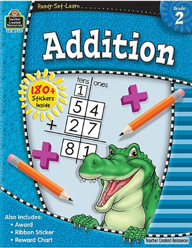 Cover for Teacher Created Resources Staff · Ready-set-learn: Addition Grd 2 (Ready Set Learn) (Paperback Bog) (2007)