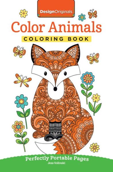 Cover for Jess Volinski · Color Animals Coloring Book: Perfectly Portable Pages - On-the-Go! Coloring Book (Pocketbok) (2016)