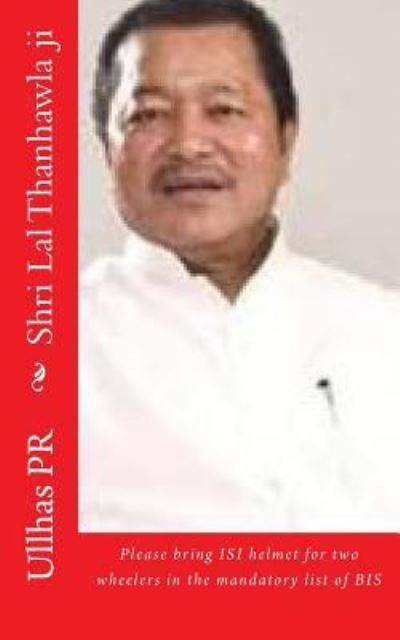 Cover for Ullhas Pr · Shri Lal Thanhawla ji (Paperback Book) (2017)