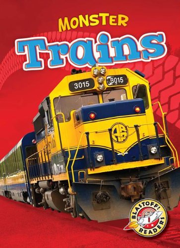 Cover for Nick Gordon · Monster Trains - Monster Machines (Hardcover Book) (2019)