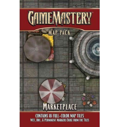 GameMastery Map Pack: Marketplace - Jason A. Engle - Lautapelit - Paizo Publishing, LLC - 9781601254399 - tiistai 17. heinäkuuta 2012