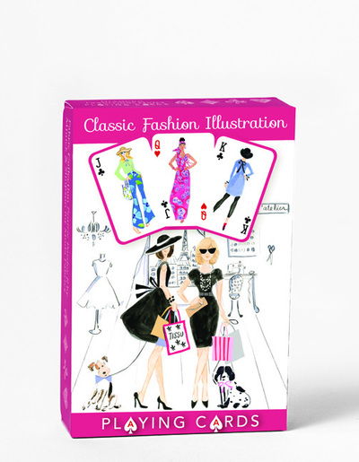 Cover for Sarah Gunn · Classic Fashion Illustration Playing Cards (MERCH) (2020)