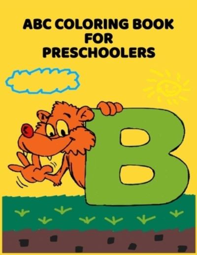 Cover for Abc Letter Coloring Book Publishing · ABC Coloring Book For Preschoolers (Pocketbok) (2020)