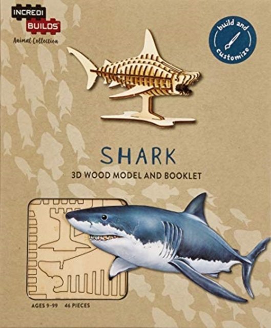 IncrediBuilds Animal Collection: Shark - Incredibuilds - Insight Editions - Boeken - Insight Editions - 9781682981399 - 1 maart 2019