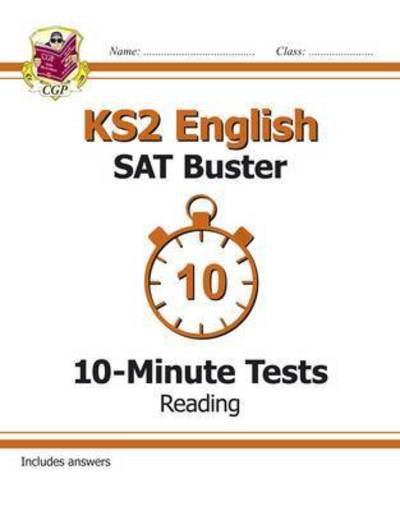 Cover for CGP Books · KS2 English SAT Buster 10-Minute Tests: Reading - Book 1 (for the 2024 tests) - CGP SATS Quick Tests (Pocketbok) (2019)