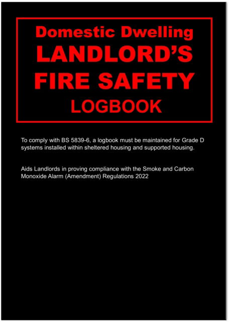 Cover for Docs-Store · Landlords Domestic Dwelling Fire Safety Logbook - Compliance Logbook (Pocketbok) (2023)