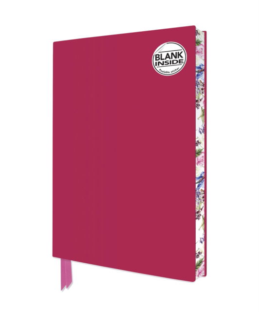 Pink Blank Artisan Notebook (Flame Tree Journals) - Blank Artisan Notebooks - Blank Nb A5 Artisan Uni - Books - Flame Tree Publishing - 9781804176399 - August 22, 2023