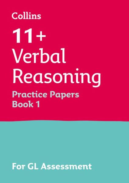 Cover for Collins 11+ · 11+ Verbal Reasoning Practice Papers Book 1: For the 2024 Gl Assessment Tests - Collins 11+ Practice (Paperback Book) (2015)