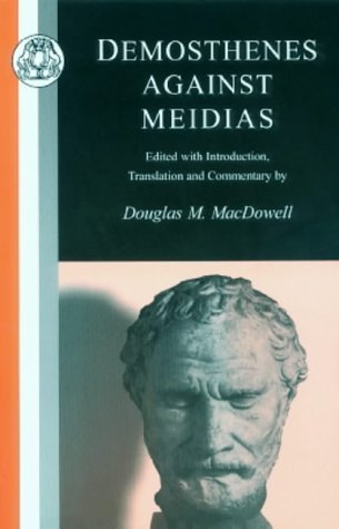 Cover for Demosthenes · Against Meidias - Classic Commentaries on Latin &amp; Greek Texts S. (Taschenbuch) [New edition] (2002)
