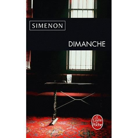 Cover for Georges Simenon · Dimanche (Paperback Book) (2019)
