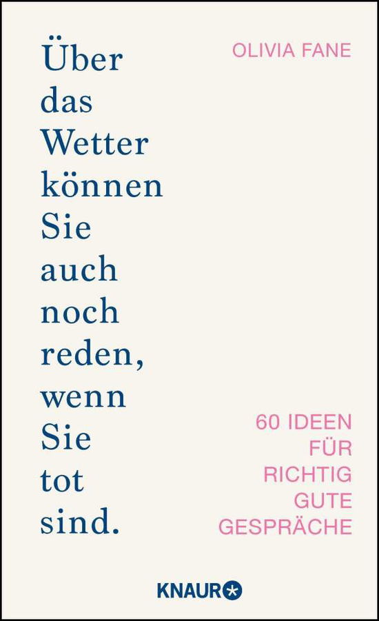 Über das Wetter können Sie auch no - Fane - Libros - - 9783426655399 -
