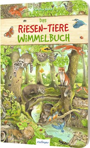 Cover for Christine Henkel · Riesen-Wimmelbuch: Das Riesen-Tiere-Wimmelbuch (Book) (2024)