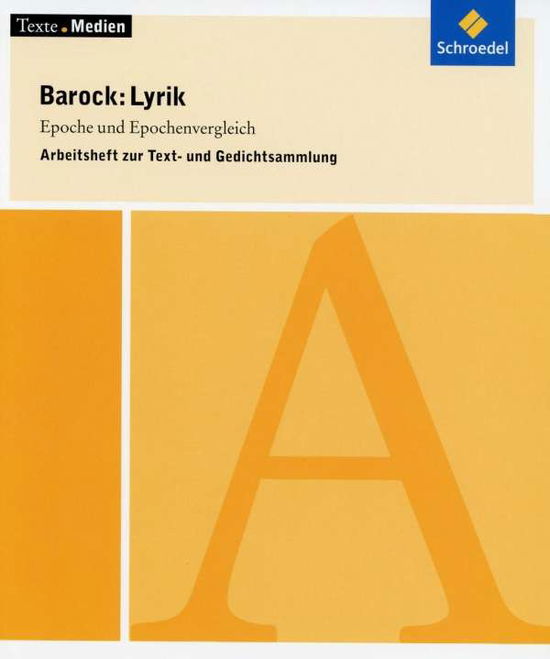 Cover for Barock · Lyrik,Arbeitsheft (Book)