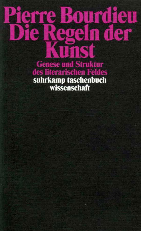 Suhrk.TB.Wi.1539 Bourdieu.Regeln.Kunst - Pierre Bourdieu - Książki -  - 9783518291399 - 