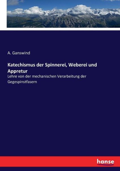 Cover for Ganswind · Katechismus der Spinnerei, Web (Book) (2016)