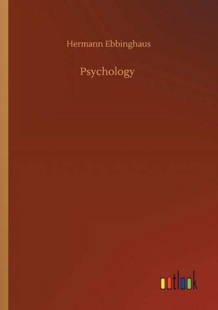 Cover for Hermann Ebbinghaus · Psychology (Paperback Book) (2020)