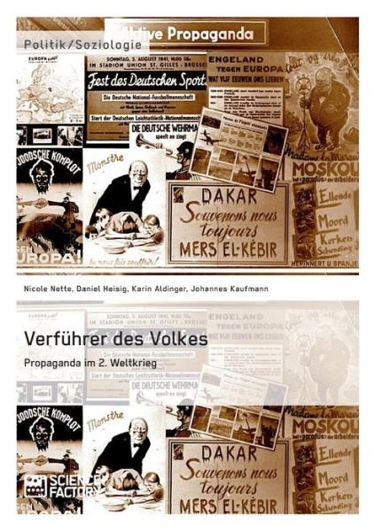 Cover for Karin Aldinger · Verfuhrer Des Volkes: Propaganda Im 2. Weltkrieg (Pocketbok) [German edition] (2014)