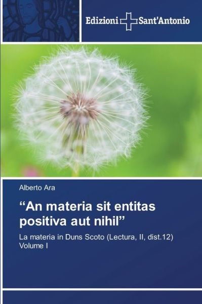 Cover for Ara · &quot;An materia sit entitas positiva au (Book) (2020)