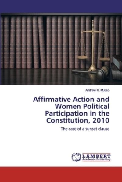 Cover for Mutiso · Affirmative Action and Women Pol (Bog) (2020)
