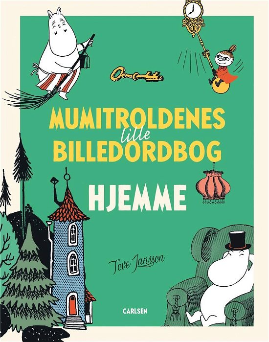 Cover for Tove Jansson · Mumitroldenes billedbordbog: Mumitroldenes lille billedordbog: hjemme (Bound Book) [1er édition] (2023)