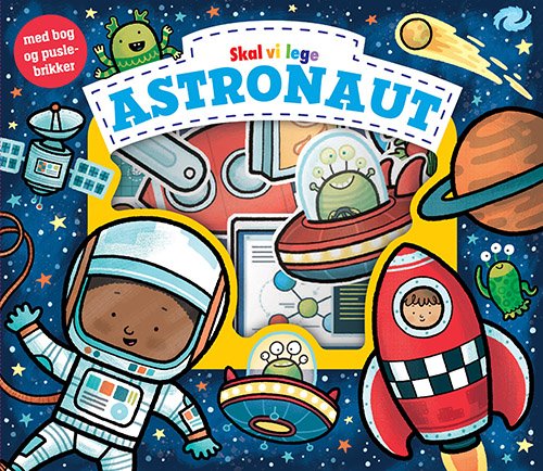 Cover for Skal vi lege: Skal vi lege Astronaut (Kartonbuch) [1. Ausgabe] (2021)