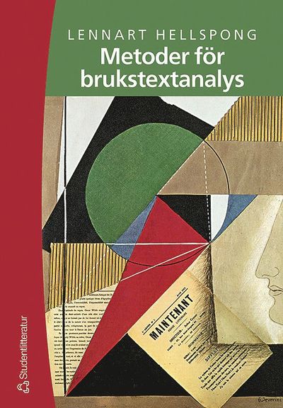 Cover for Lennart Hellspong · Metoder för brukstextanalys (Book) (2001)