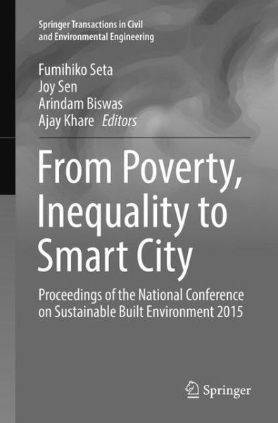 Cover for From Poverty Inequality to Smart City (Book) [Softcover reprint of the original 1st ed. 2017 edition] (2018)