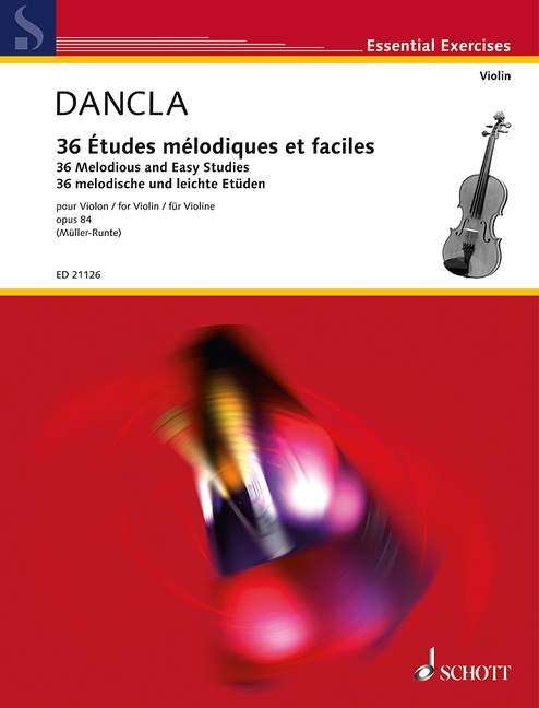 Cover for Dancla · 36 Études mélodiques et faciles (Book)