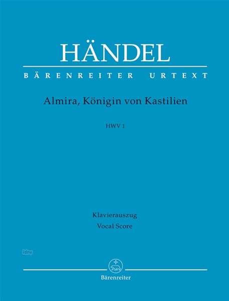 Cover for Handel · Almira HW1,KA.BA4050-90 (Book)