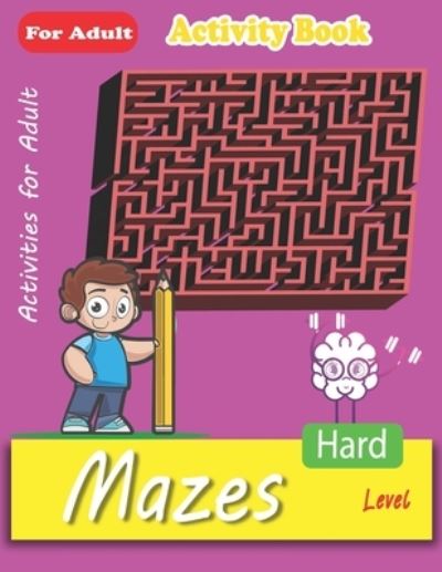 Cover for Mester Bobo · Mazes For Adult (Paperback Book) (2020)