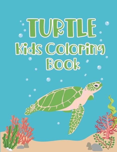 Cover for Ksr Publishing · Turtle Kids Coloring Book (Taschenbuch) (2020)