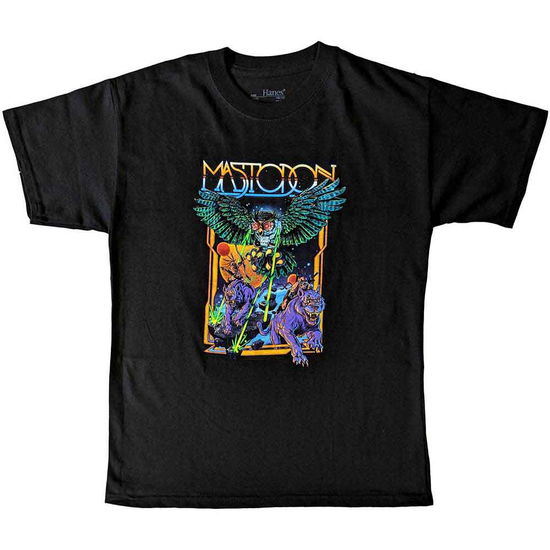 Mastodon Kids T-Shirt: Space Owl - Mastodon - Fanituote -  - 9950670618399 - 