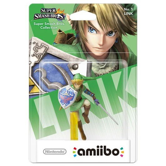 Nintendo AMIIBO Super Smash Bros. Collection  Link  No. 5 Multi - Multi - Musikk - Nintendo - 0045496352400 - 