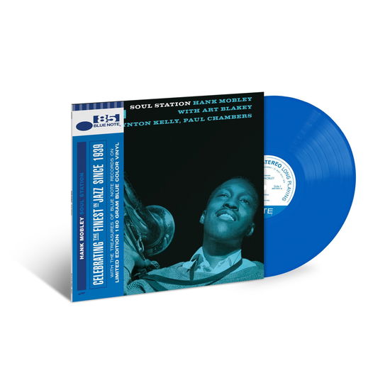 Cover for Hank Mobley · Soul Station (LP) [Limited Blue Vinyl edition] (2024)