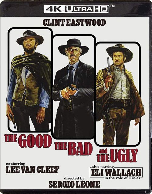 The Good, the Bad and the Ugly - 4kuhd - Elokuva - WESTERN - 0738329240400 - tiistai 27. huhtikuuta 2021