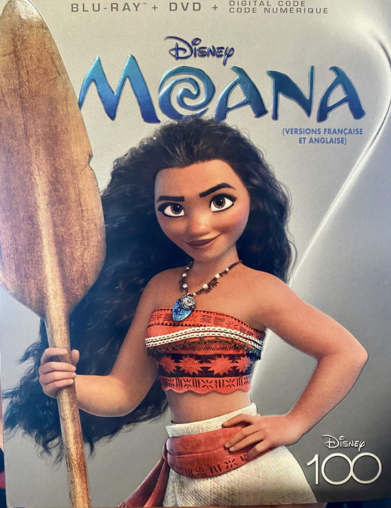 Cover for Blu-ray · Moana (Blu-ray/DVD) (2017)