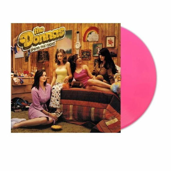 Cover for The Donnas · Spend the Night (LP) [Hot Pink Vinyl edition] (2024)