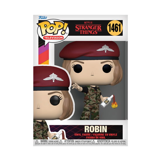 Cover for Funko Pop! Television: · Stranger Things - Hunter Robin W/cocktail (Funko POP!) (2023)